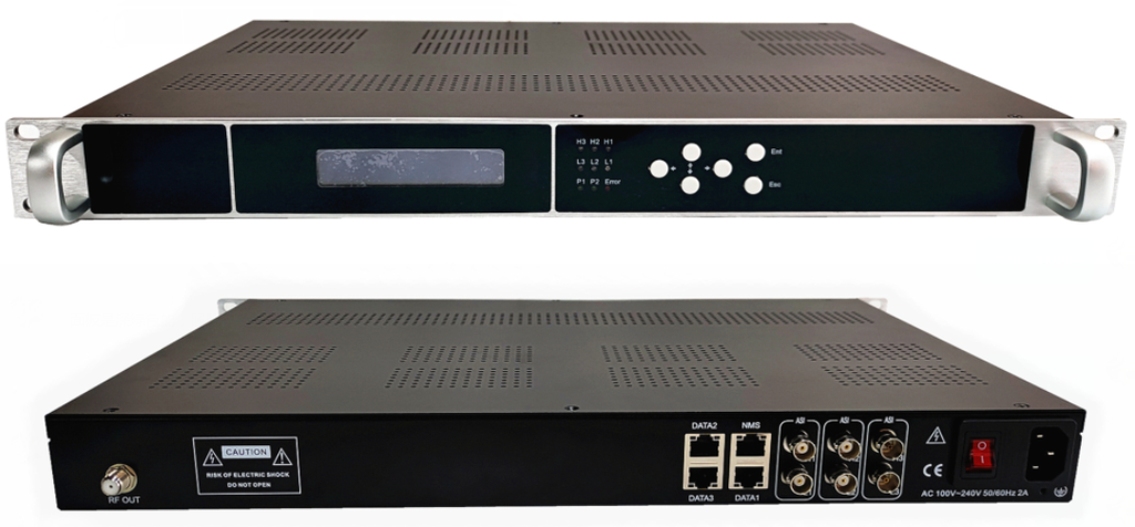 Modulador IP a DVB-T 8 portadoras